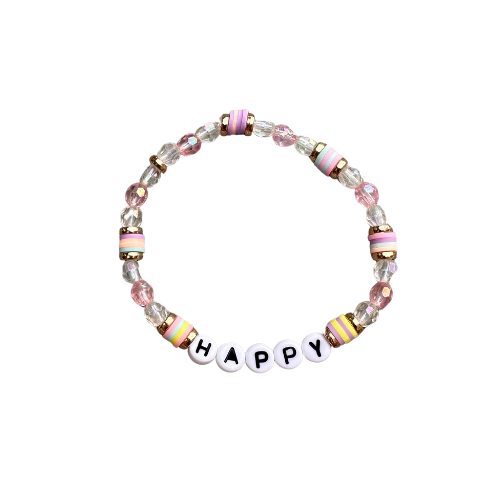 Happy Bracelet - Pink